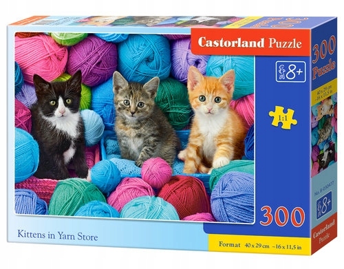 

Puzzle 300 el. B-030477 Kittens in Yarn Store