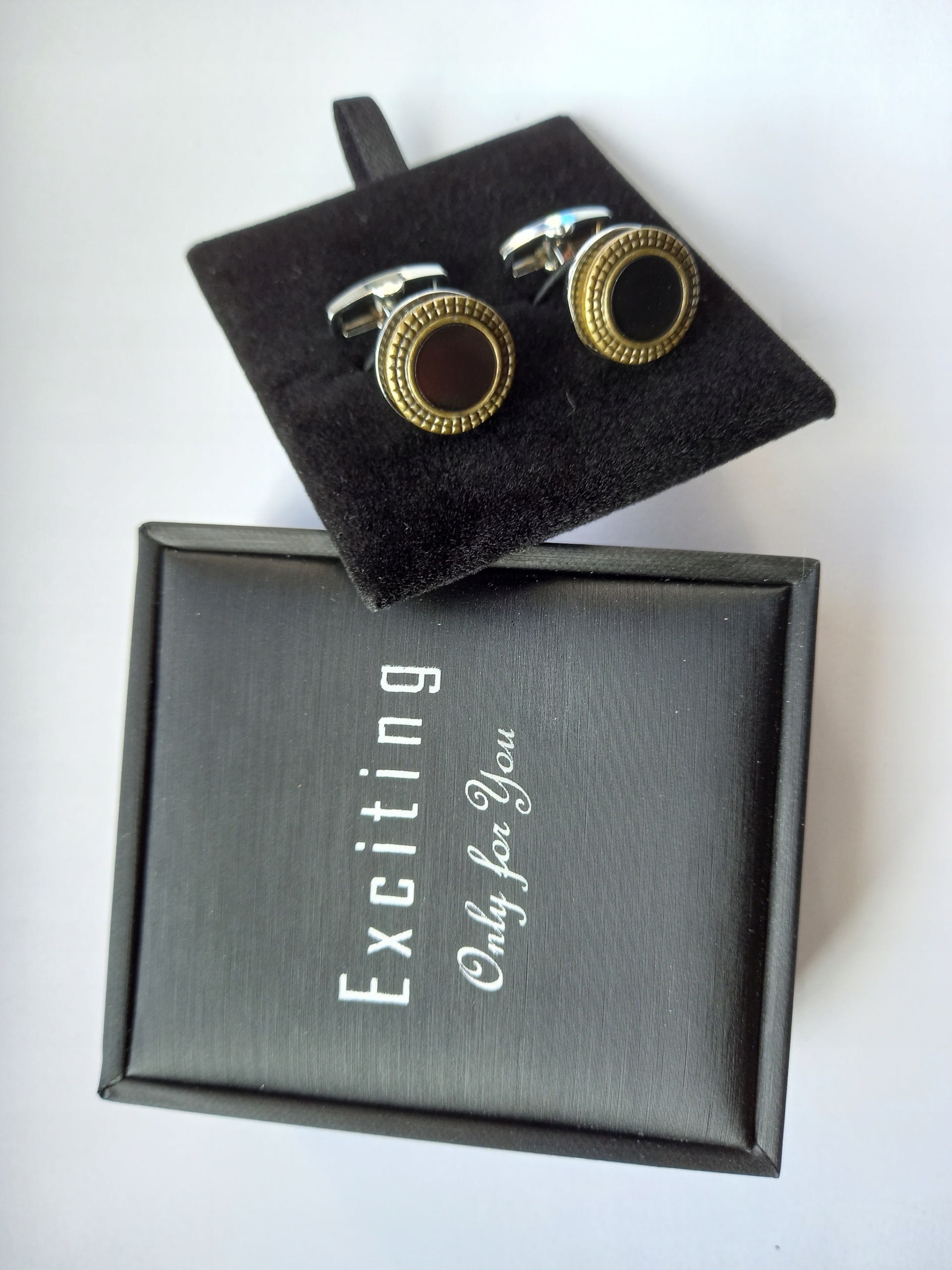 Svatební manžetové knoflíčky ve stylu Vintage Retro Boho