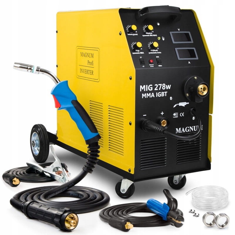Poloautomatický Svařovací Stroj Magnum Mig 278W Mma Igbt Mag 400V 280A Hliník 4X4