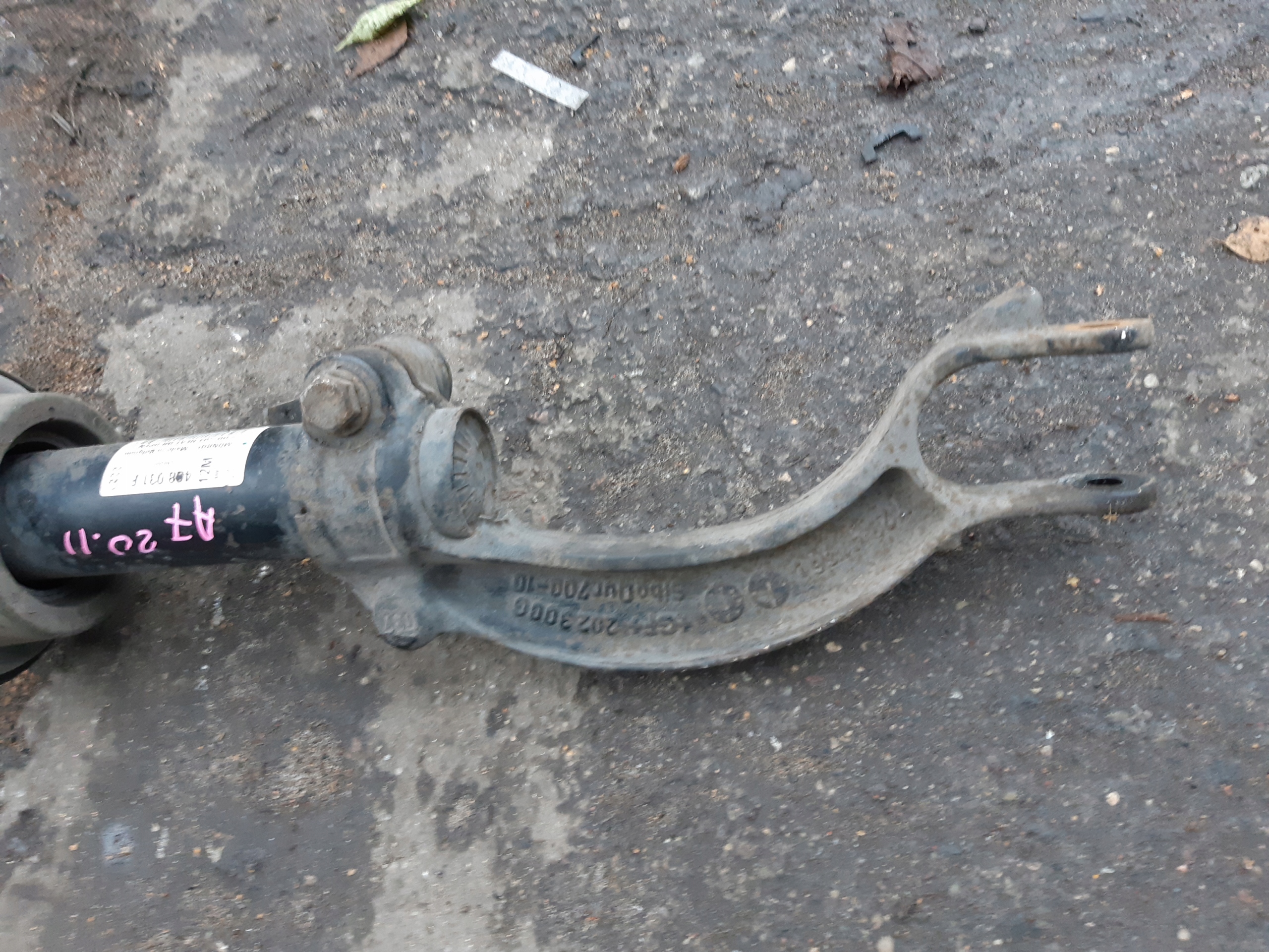 AUDI A7 4G 3.0 TDI shock absorber MCPERSON left right front 4G8031F