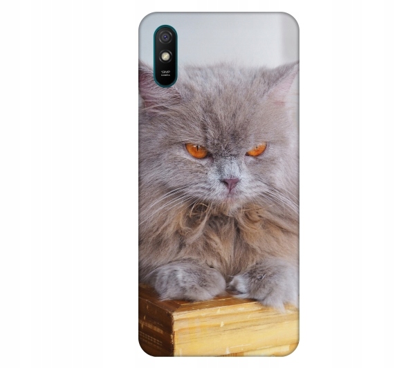 

Etui na telefon Xiaomi Redmi 9A Kot pers kotek