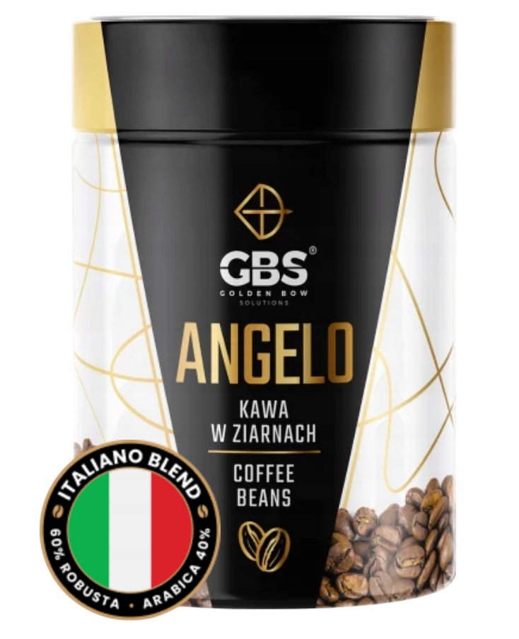 Levně Gbs Angelo Káva Pražená V Zrnech Italiano 600 g