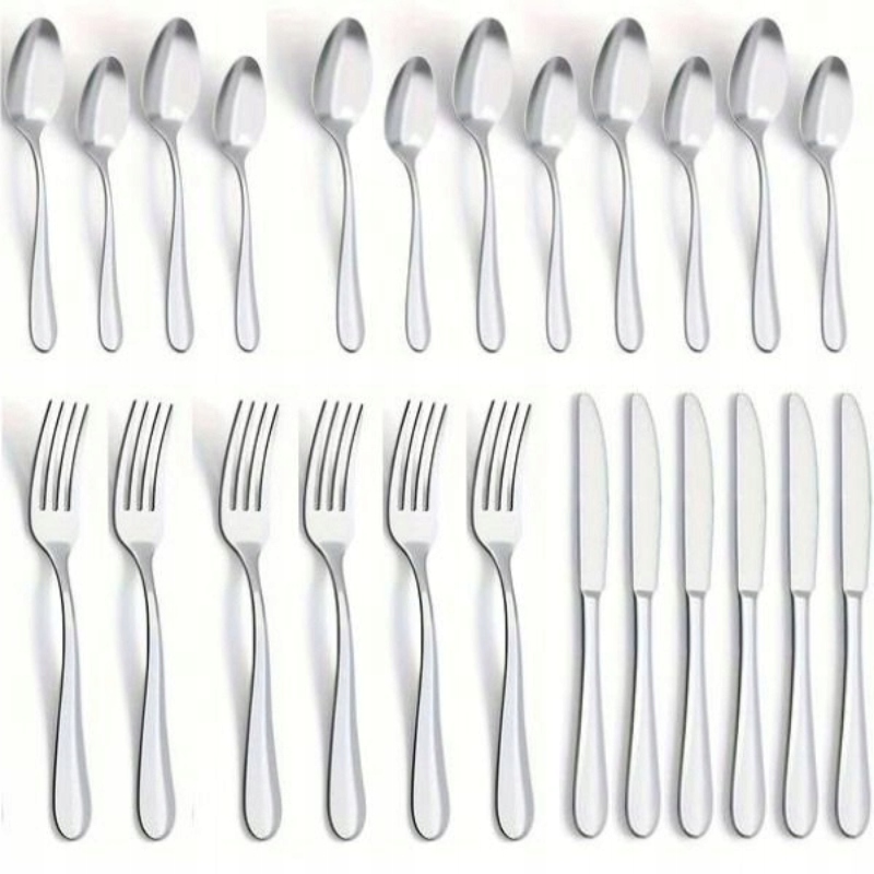 KOMPLET ZESTAW SZTUĆCÓW 6 OSÓB ZESTAW 24 ELEMENTY - TABLEWERE SERIES EAN (GTIN) 3560239242789