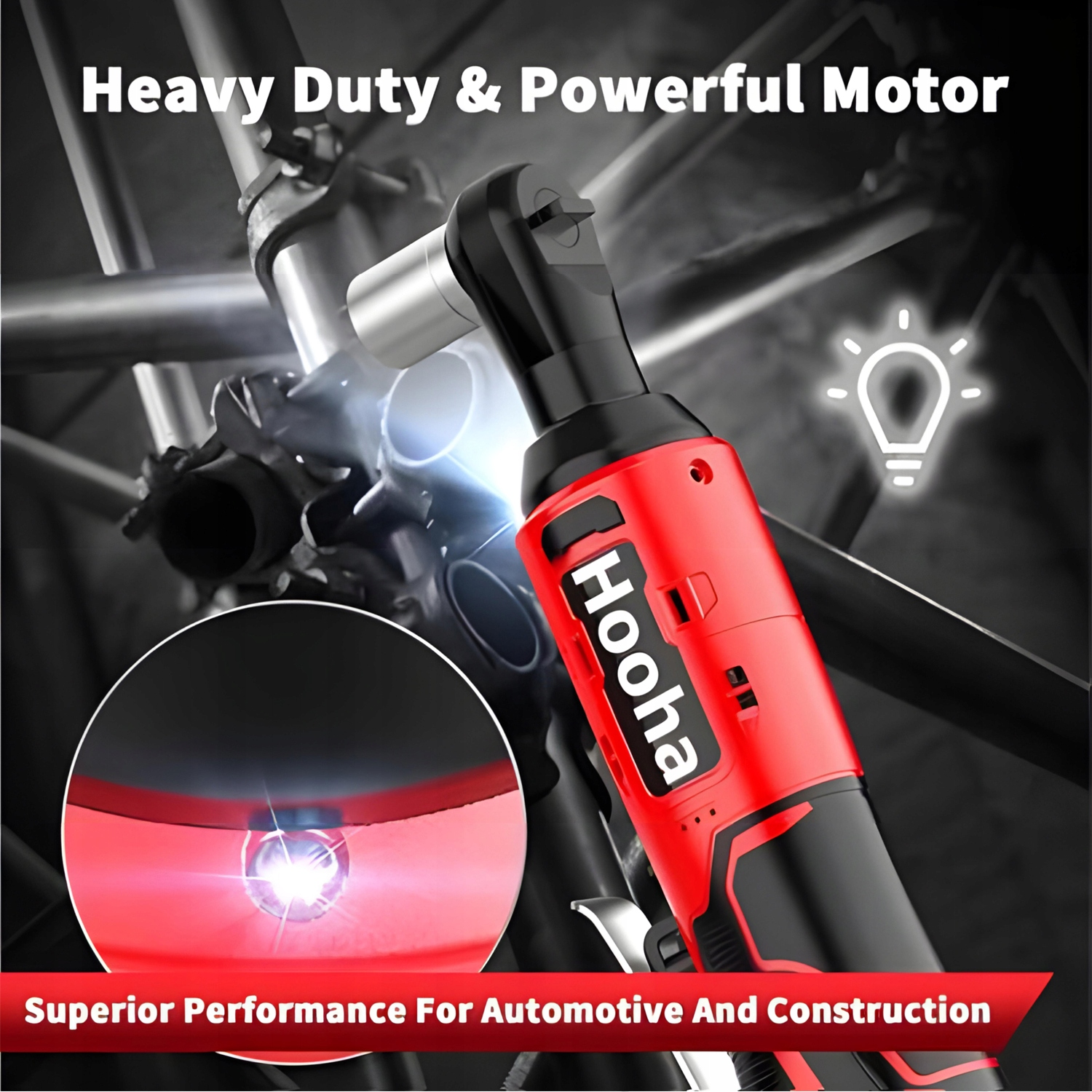 KLUCZ GRZECHOTKA UDAROWA AKUMULATOROWA 3/8" 12V 2xAKU 2Ah 6 NASADKI WALIZKA Rodzaj silnika brak informacji