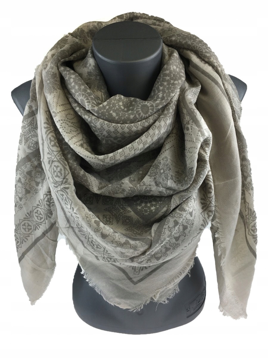 JORDAN duża cienka chusta / apaszka szal KOLORY