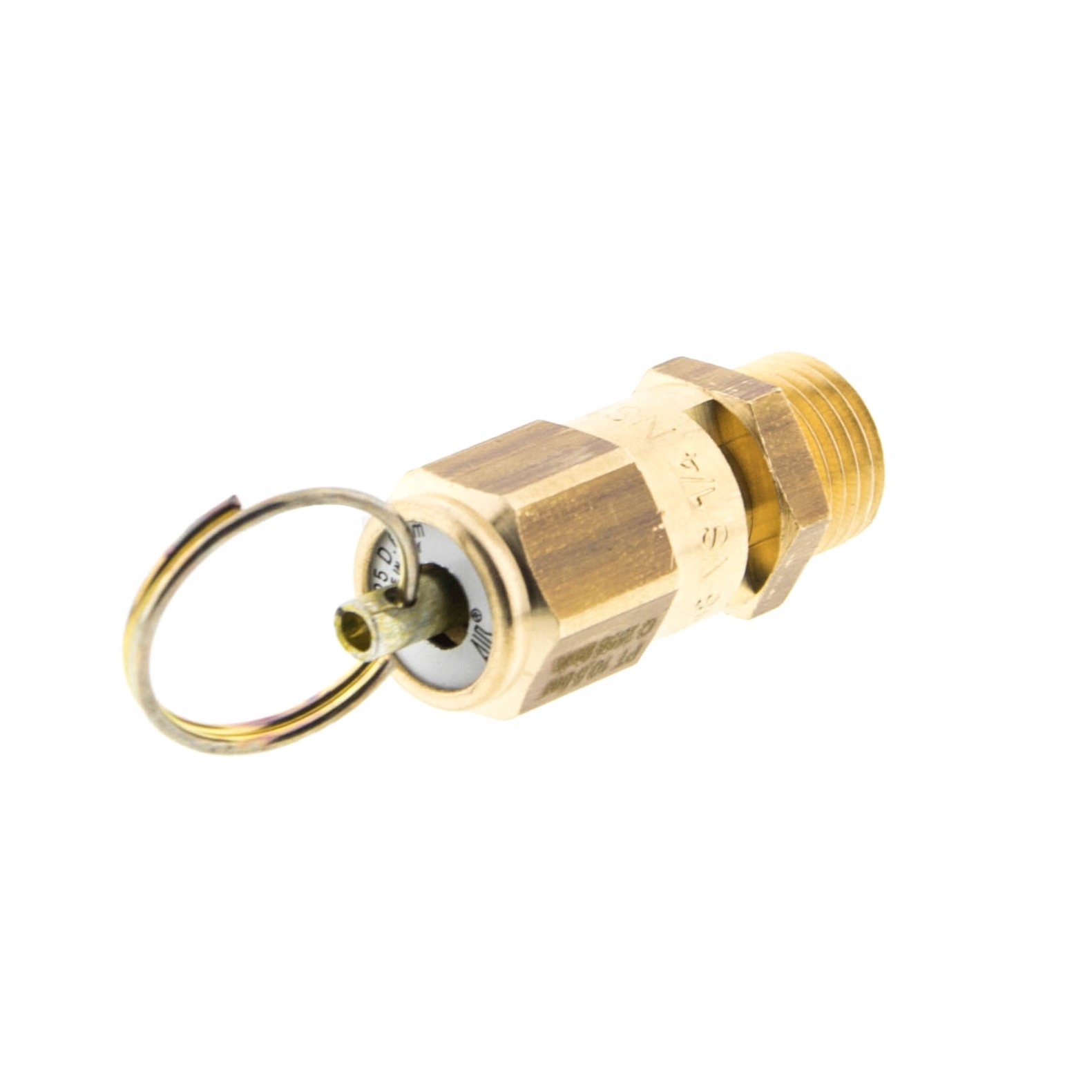 ZAWÓR BEZPIECZEŃSTWA KOMPRESORA SPRĘŻARKI 10.5 1/4 Waga produktu z opakowaniem jednostkowym 0.075 kg