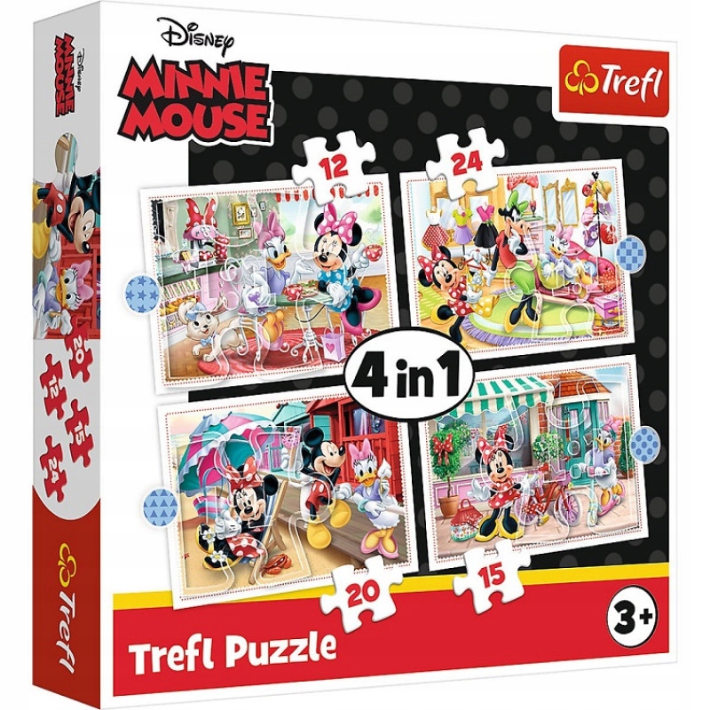 

Myszka Minnie 4W1 Trefl Puzzle 71 El 34355