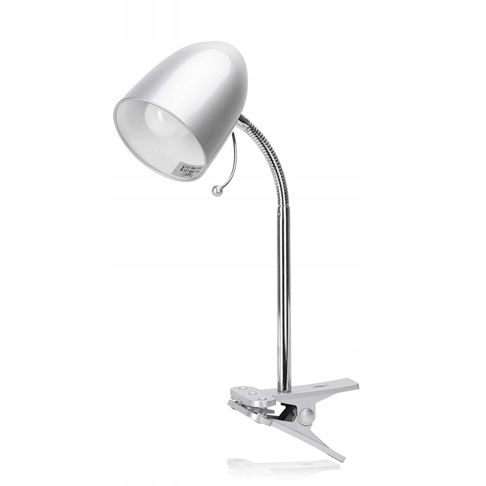 

Lampka Biurkowa Z Klipsem Lampa Biurko Stołowa E27