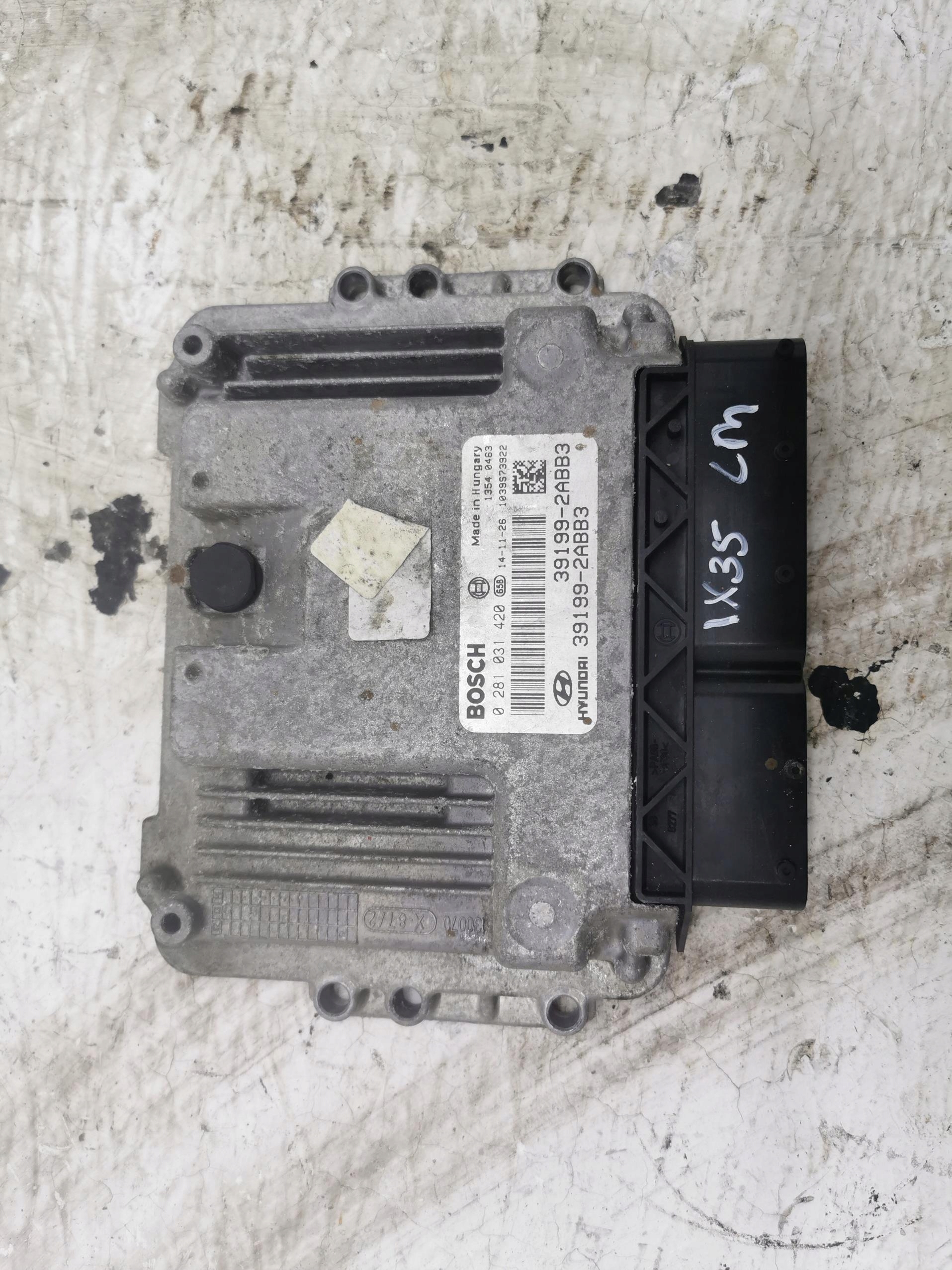 control unit of the engine HYUNDAI IX35 39199-2ABB3 10-15