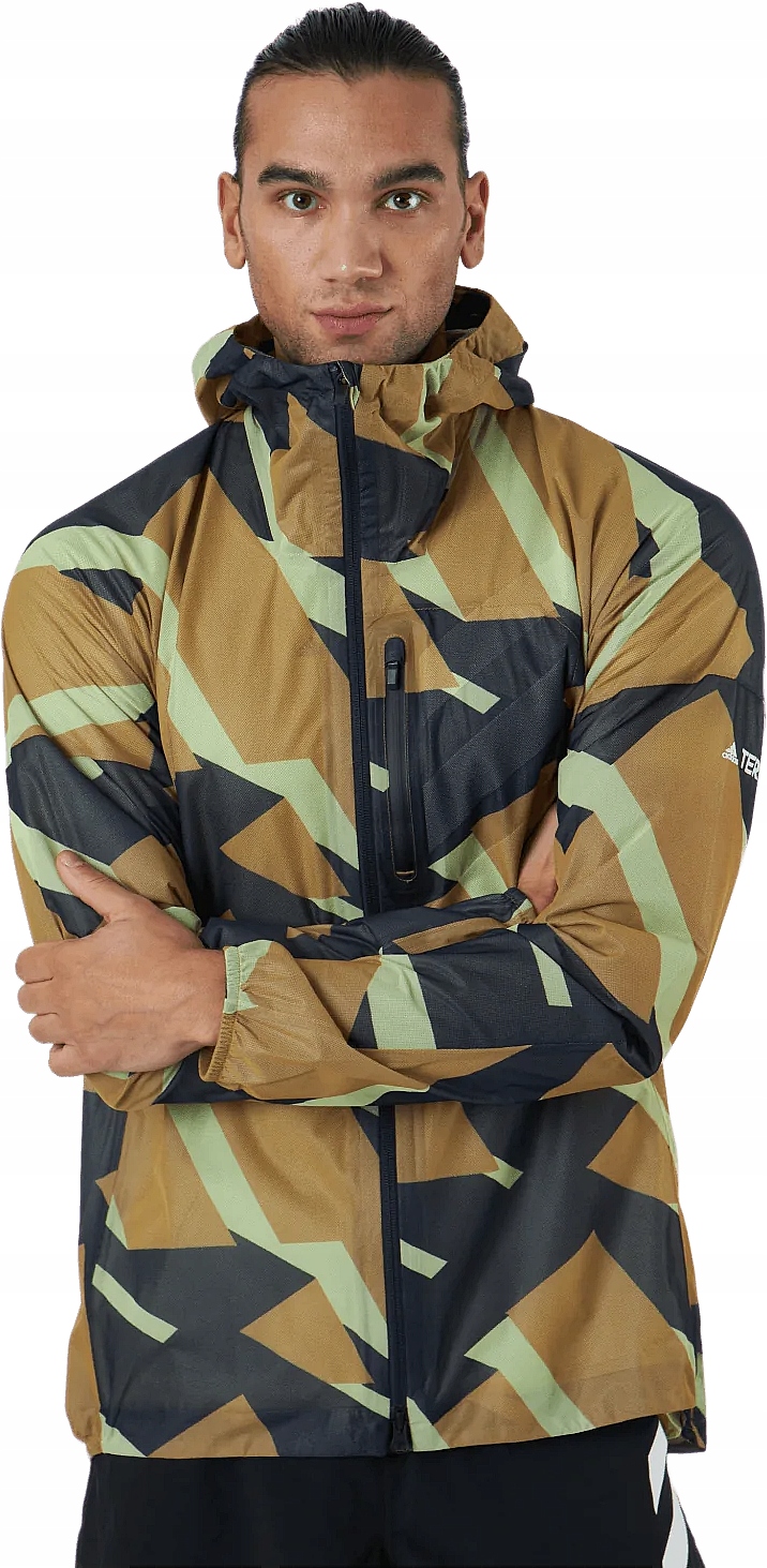 Pánská bunda adidas Terrex Agravic 2,5 Layer Profesionální větrovka vel. S