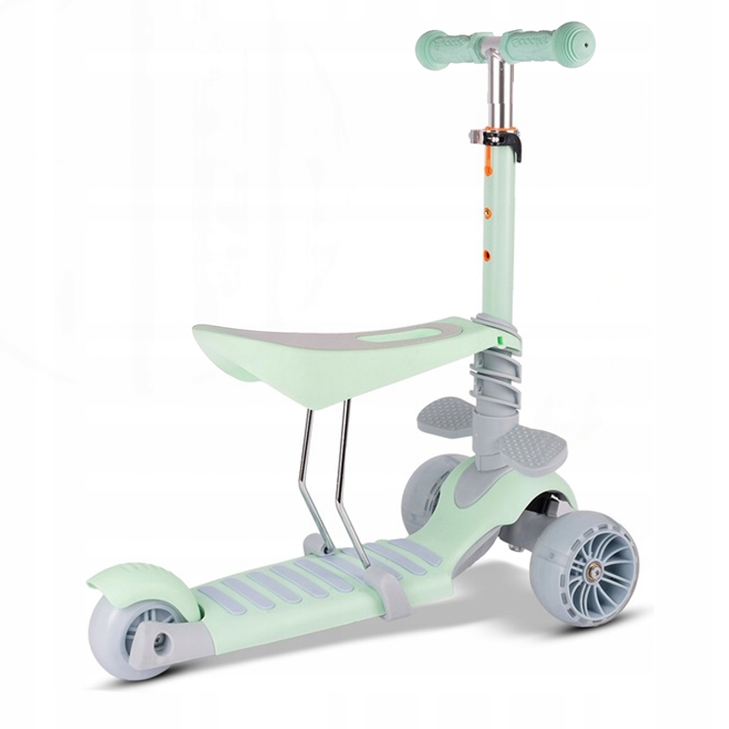 Hulajnoga Dla Dzieci Trójkołowa Kółka Led Dla Dziewczynki 5 Lat