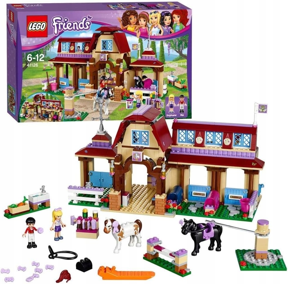 Klocki Lego Friends Zestaw Klub jeździecki Heartlake 41126