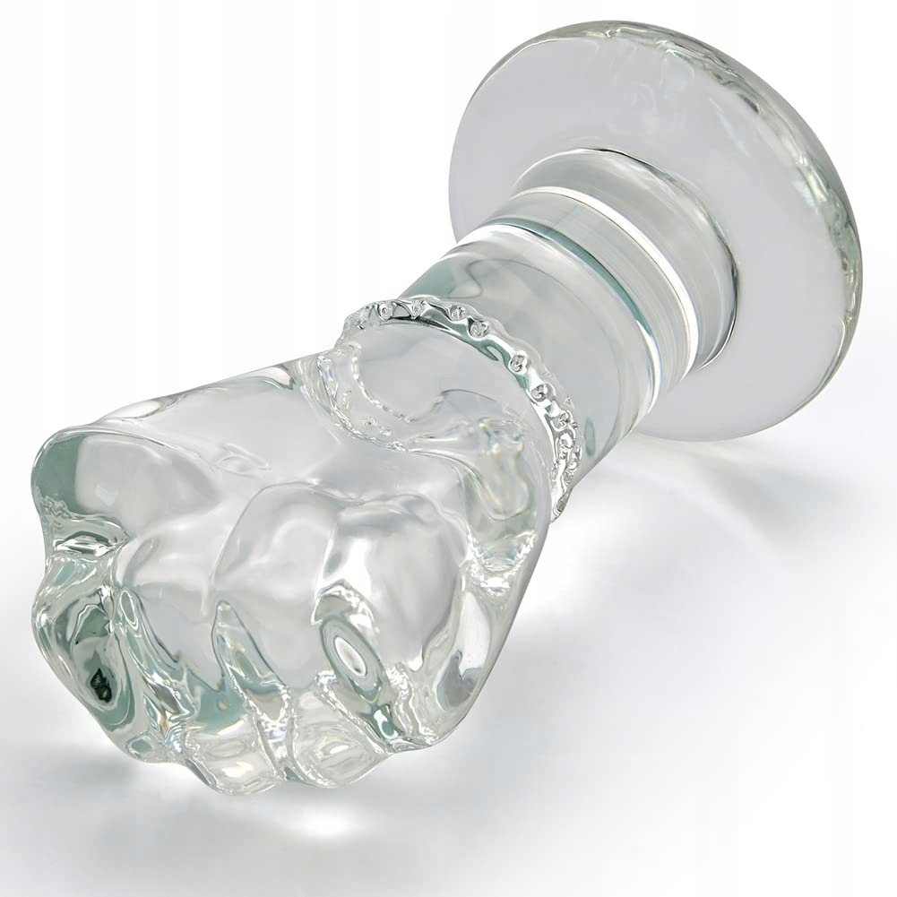 SXOVO Szklany Dildo Analny Realistyczna Pięść Masaż Prostaty G Punkt — miniatura 5