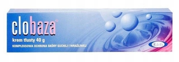 

Clobaza Krem tłusty skóra sucha 40 g