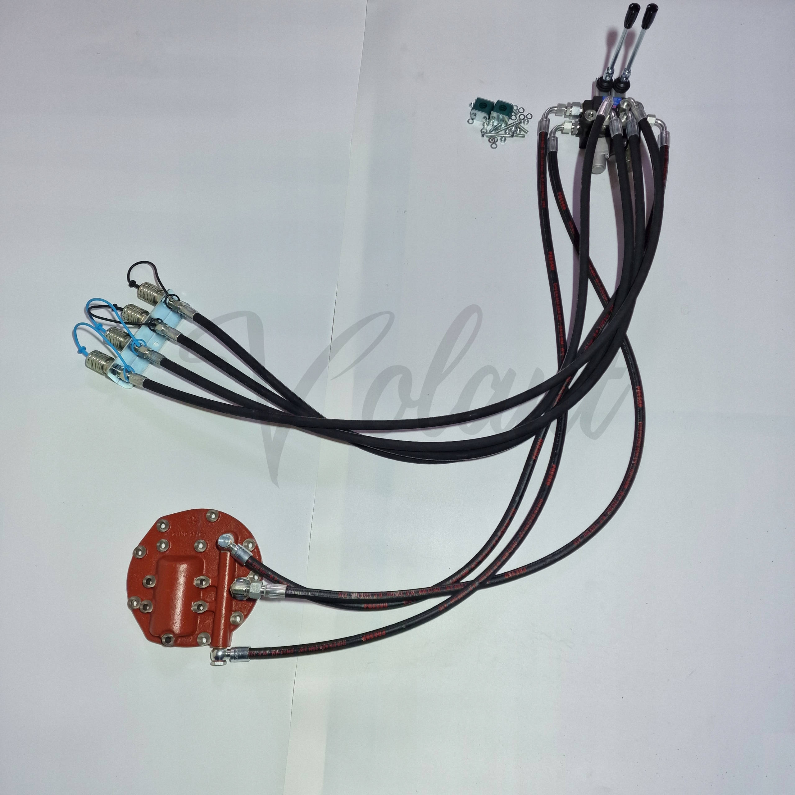 Vnější Rozdělovač 2 Sekce C-360 Od Víka 2 Hydraulické Sekce