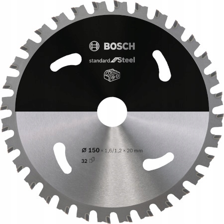 Zdjęcia - Tarcza Bosch  Pilarska Do Metalu 150mm 32 zęby 