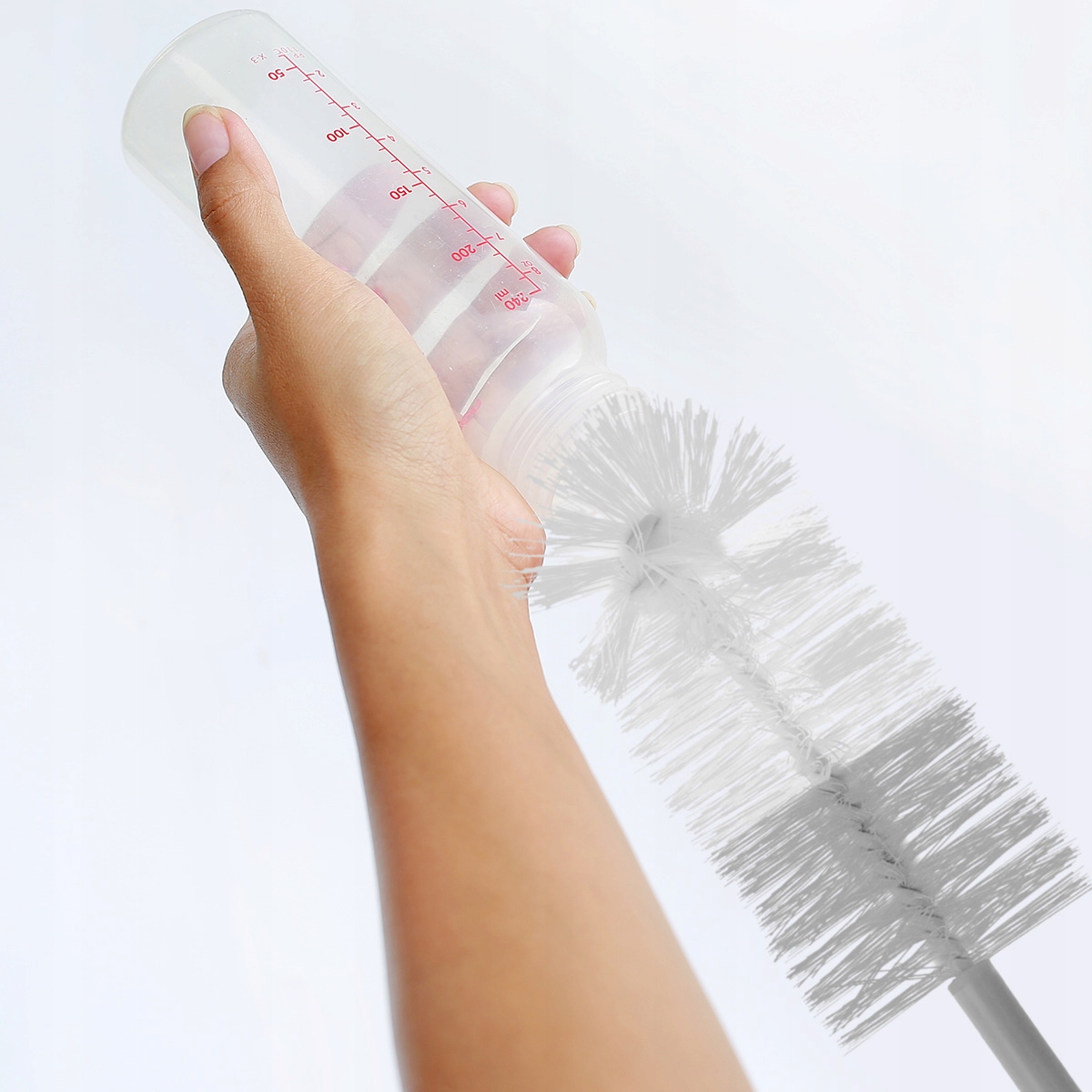 BabyOno SZCZOTKA DO MYCIA butelek smoczków 2x Kod producenta 721/03