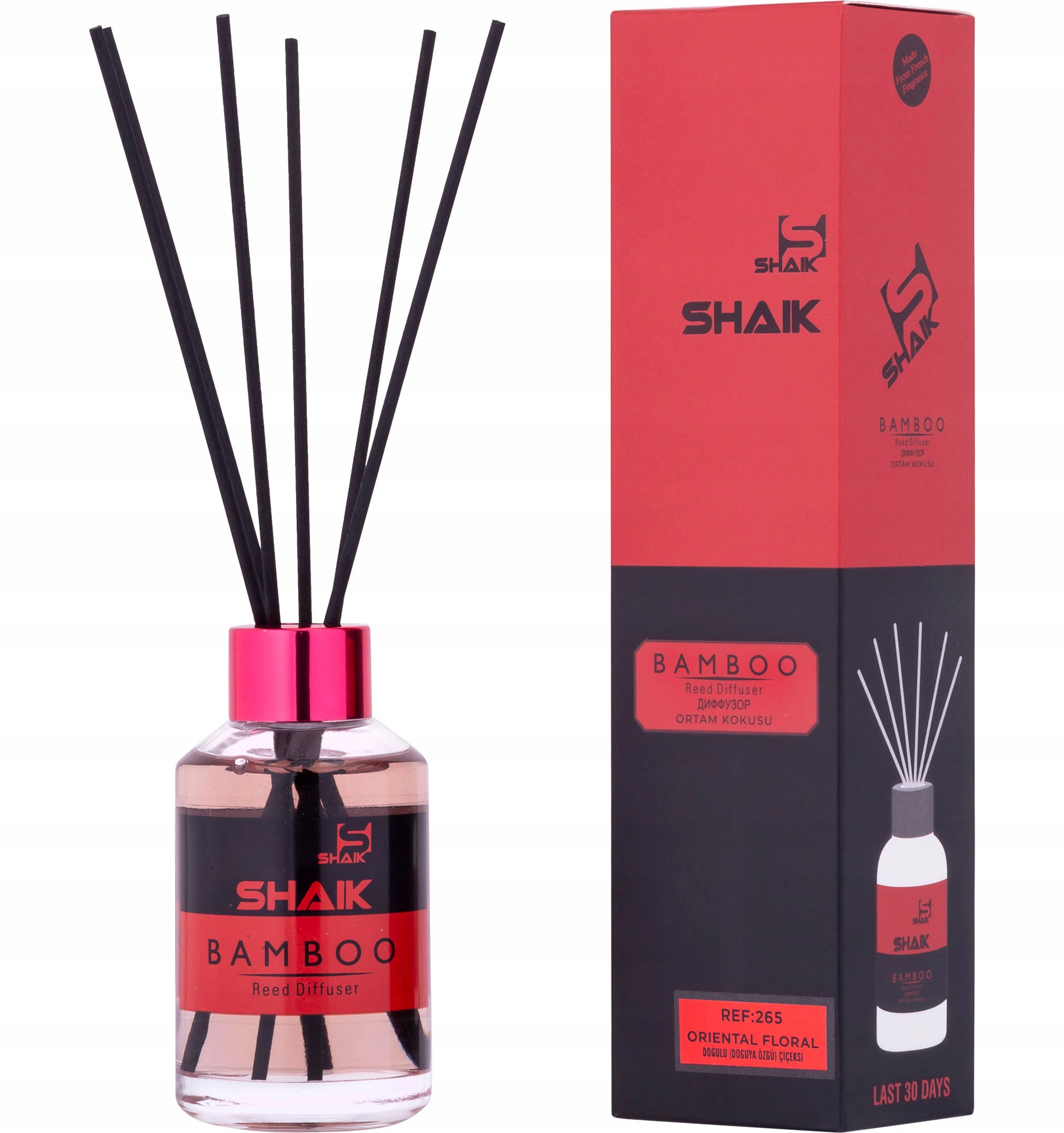 

Zapach do domu Dyfuzor Shaik nr 265. Cherry 100ml