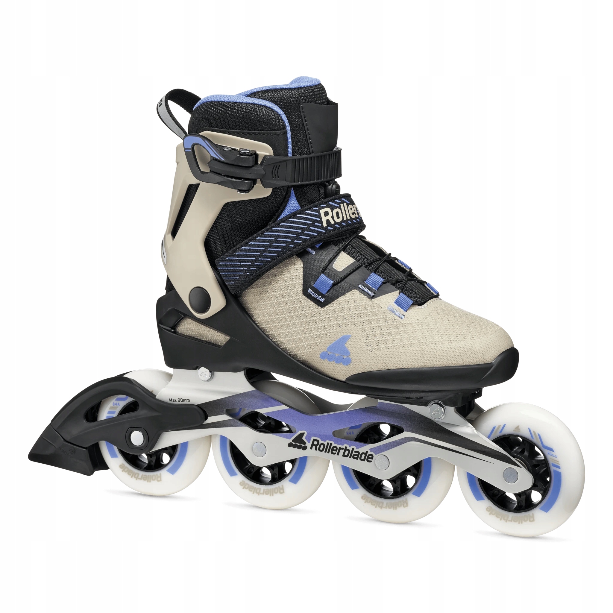 Kolečkové Brusle Rollerblade Macroblade 90 W, černé/sand/cornflower, velikost 39/40