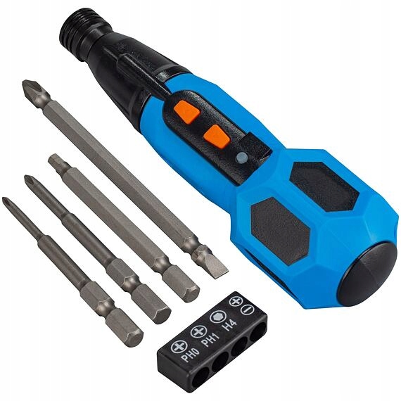 Narex As 37-Li Hybro ruční aku šroubovák 4Nm/10Nm manual, Led světlo, 4ks b
