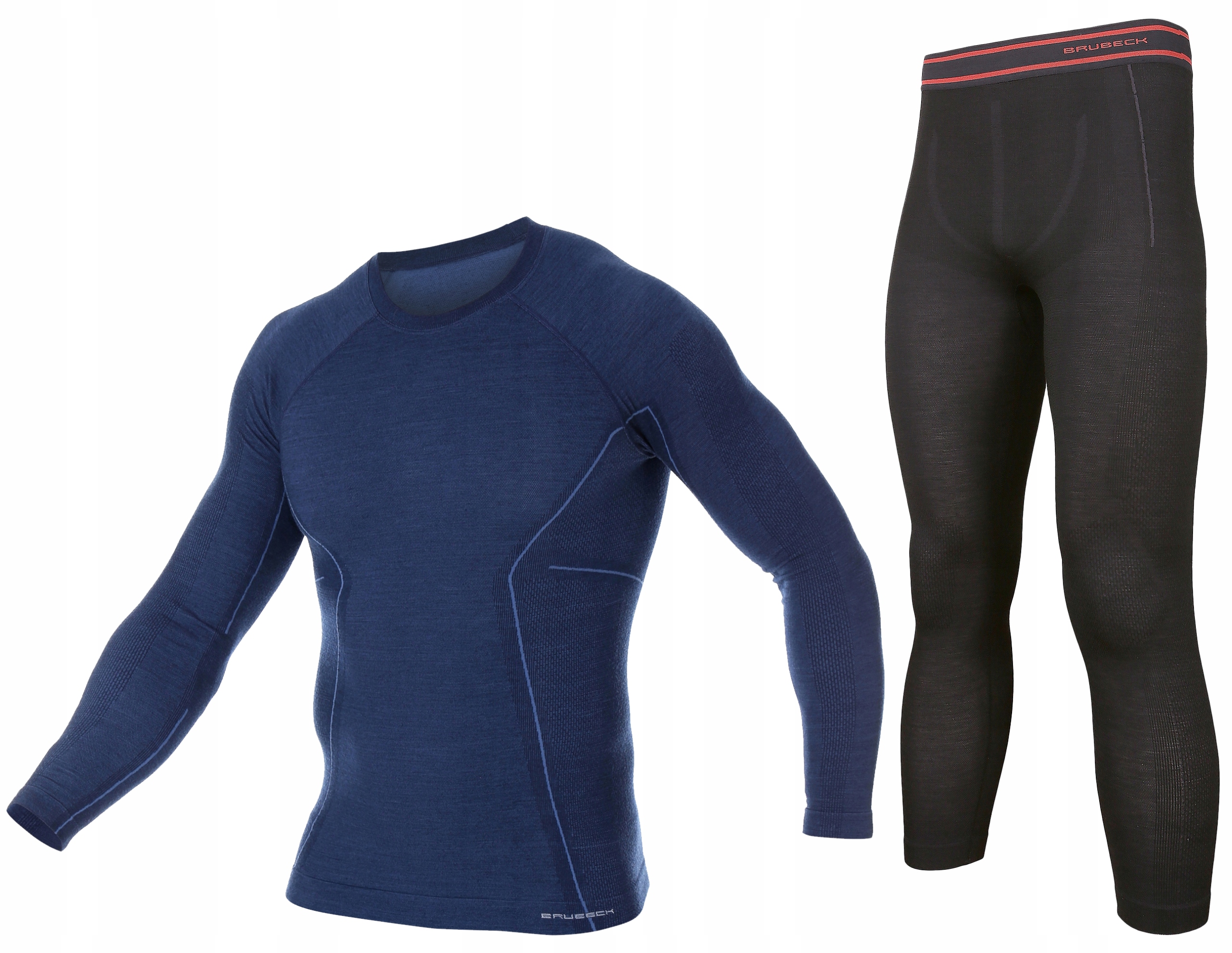 Zestaw Odzieży Termoaktywnej 1ST Layer Brubeck Active Wool Merino Męski XL