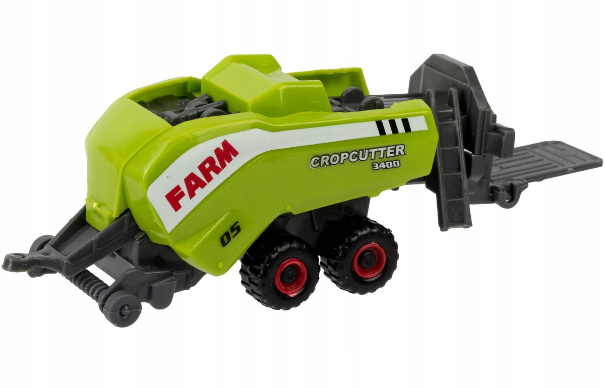 DUŻY ZESTAW POJAZDÓW ROLNICZYCH TRAKTOR CIĄGNIK Efekty brak