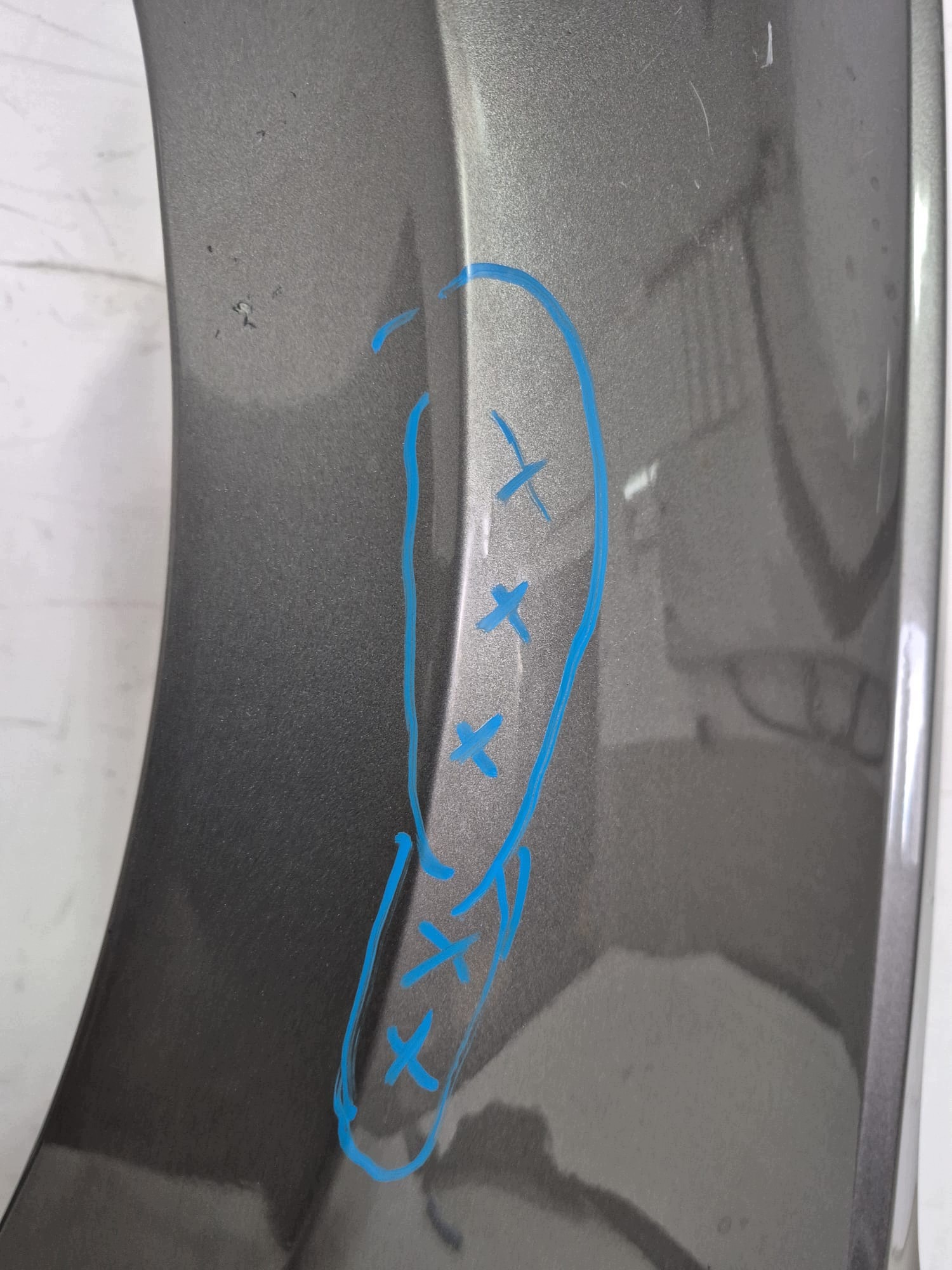 VW POLO 2G 17- fender left front front 2G0821105