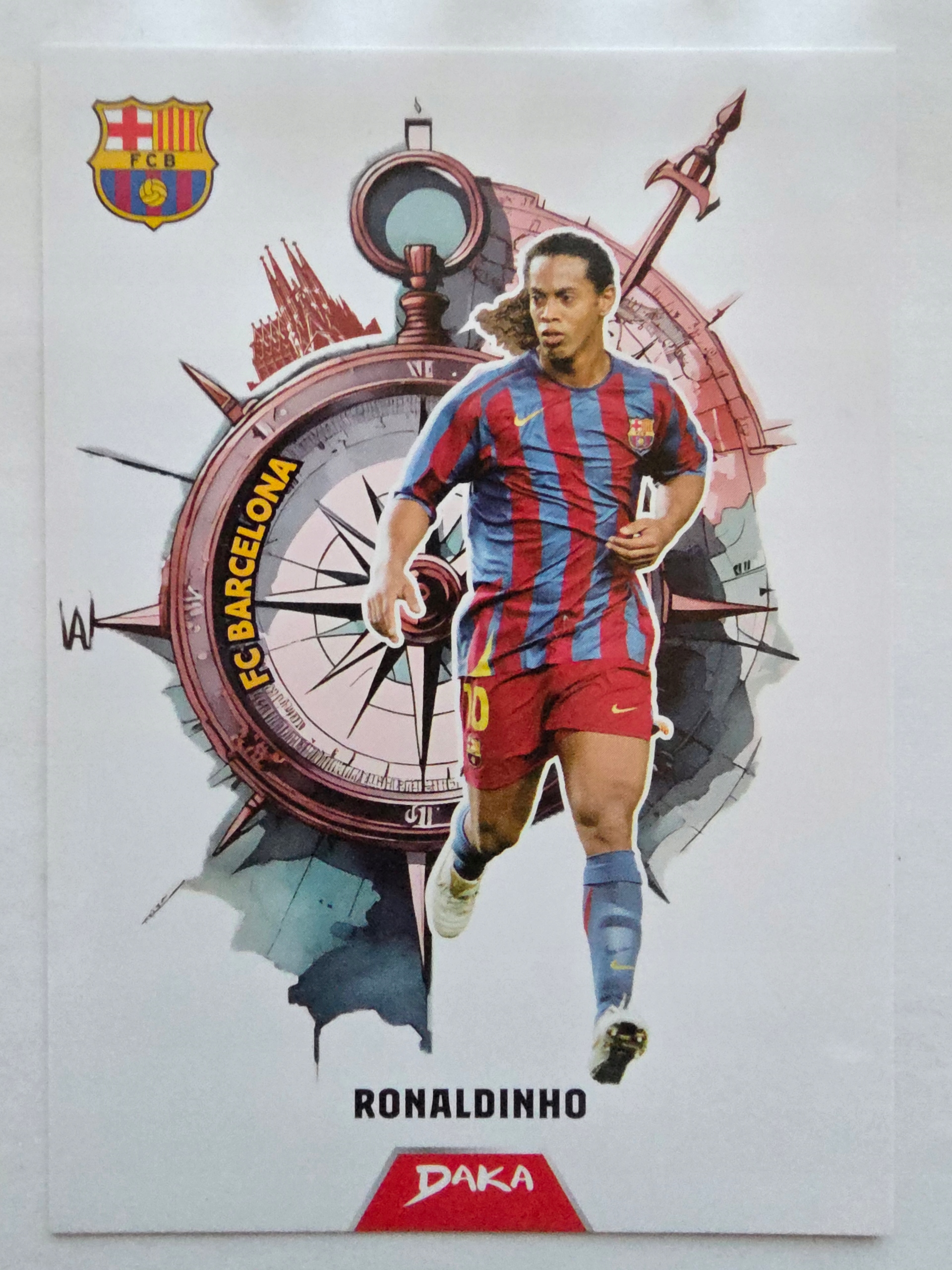 2023-24 Daka Ronaldinho Fc Barcelona Legends /NU2