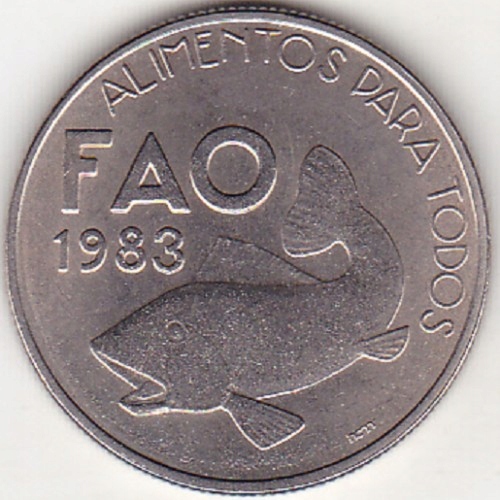 6031 PORTUGALIA, 25 ESCUDO, 1983 FAO