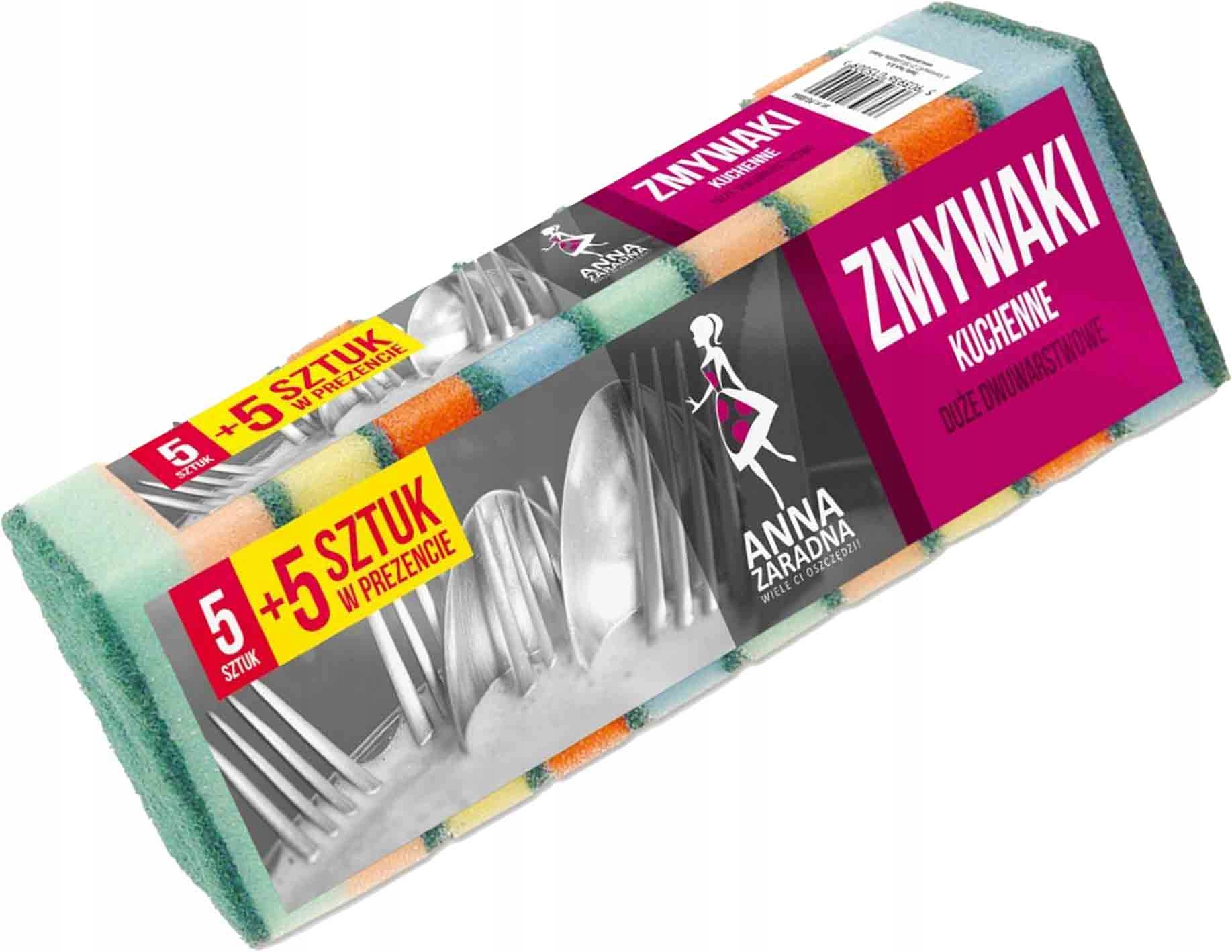 

Zmywaki Kuchenne *az* 5 szt.+ 5 szt.