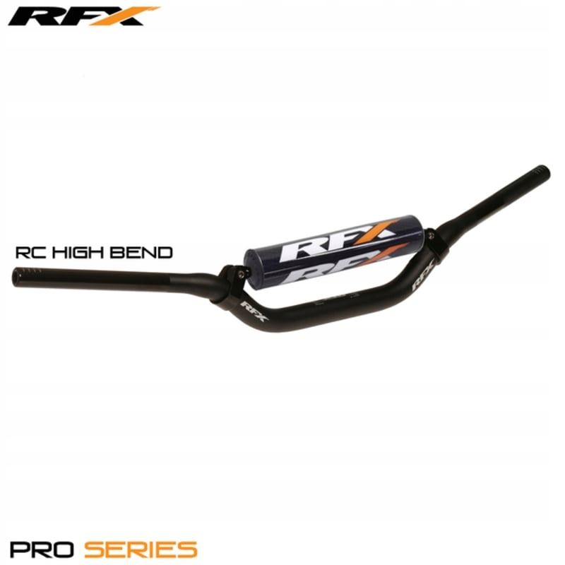 Rfx Pro F8 Taper Bar 28.6mm (Crossbrace) (Black) Rc High FXHB8000499BK