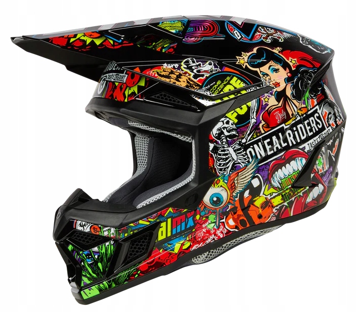 O'neal 3SRS Crank Multi prilba s cross enduro off-road šiltom XL