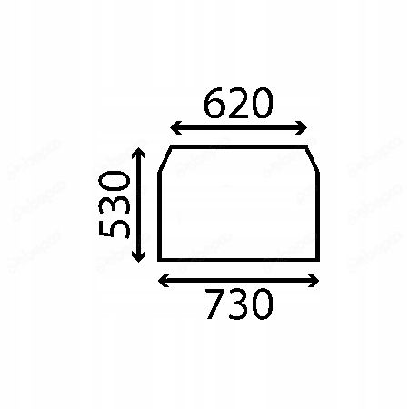231404 - стекло крыши Manitou MHT 950 L MHT 950 LT