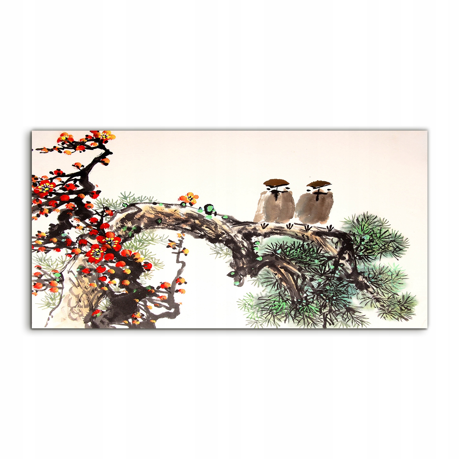 

Obraz akryl 120x60 na ścianę Chiny Drzewa Atrament