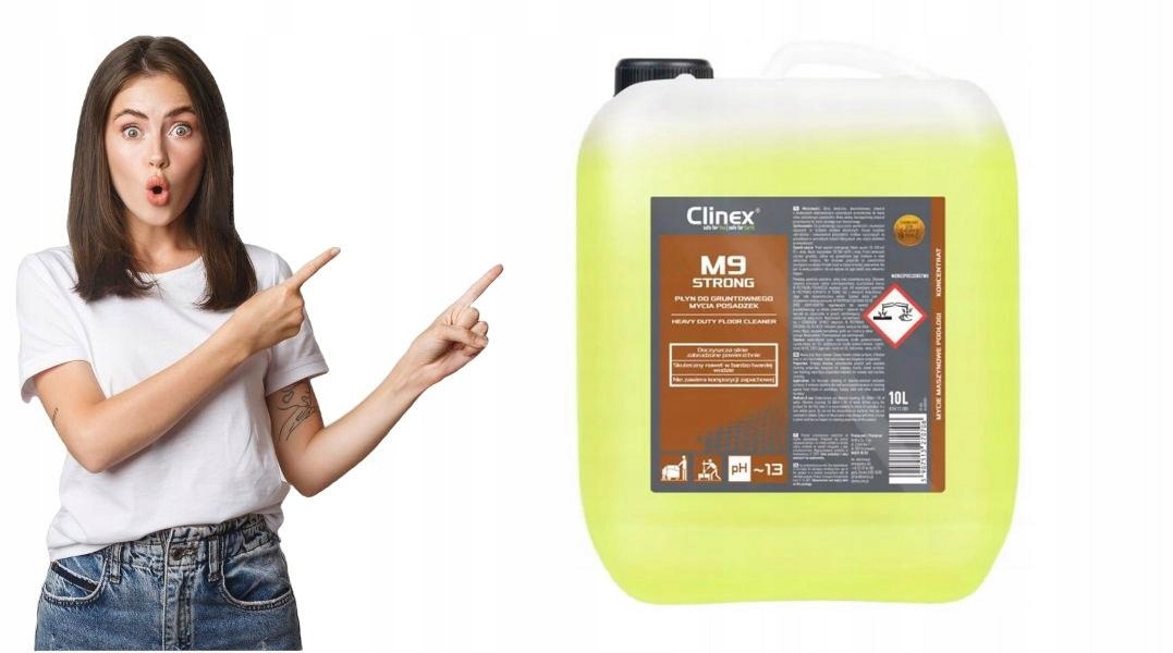 Płyn do podłóg Clinex M9 Strong 10L