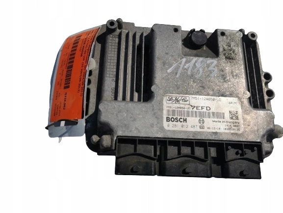 FORD FOCUS 1.6D 0281012487 7M51-12A650-UD Computer