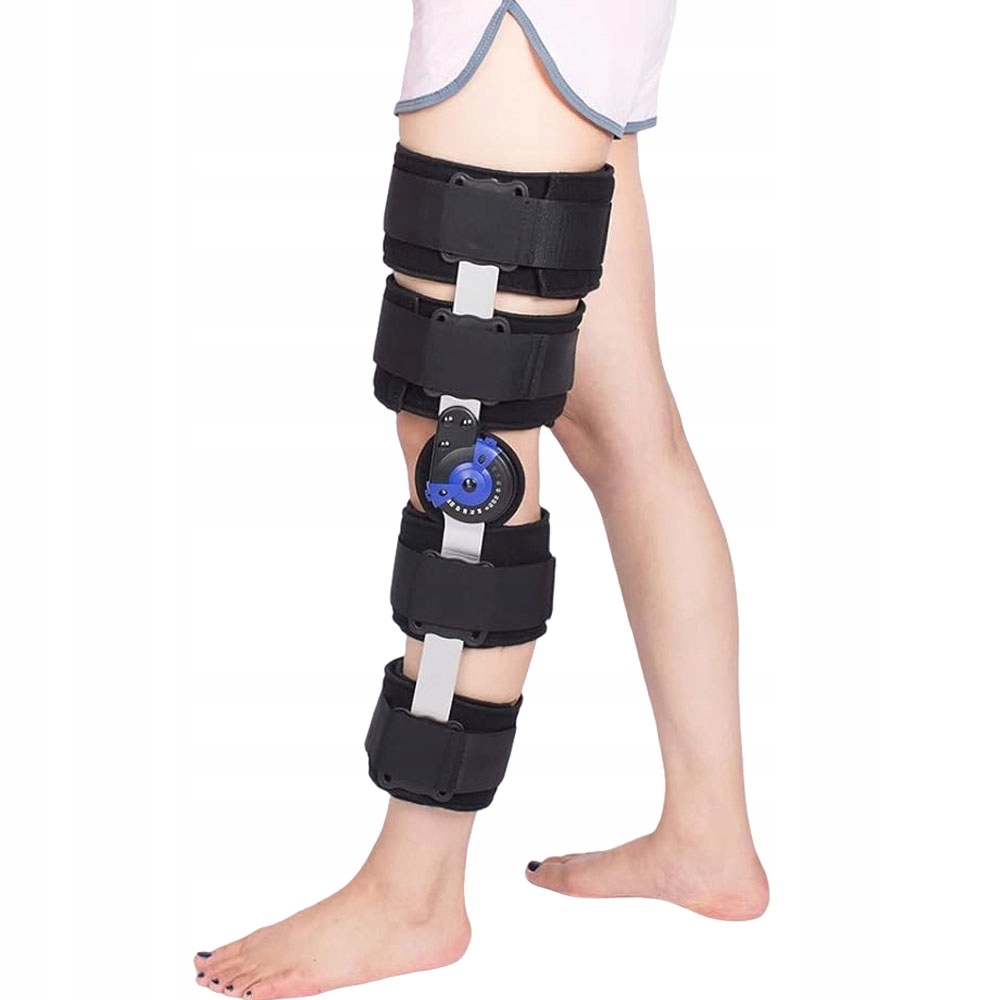 Orteza Kolana Stabilizator Profesjonalny Opaska Stawu Kolanowego Rzepki