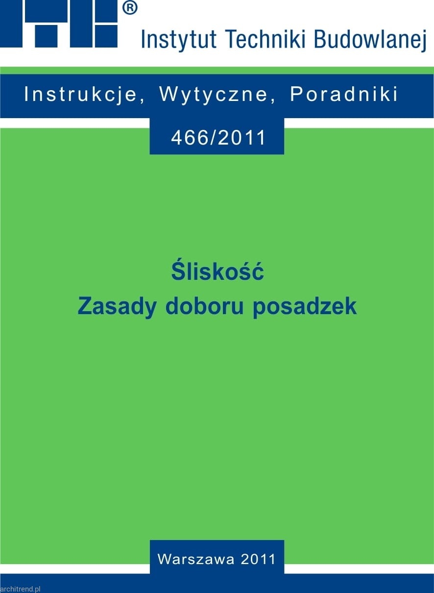 Posadzki Śliskość Czynniki Materiały Użytkowanie