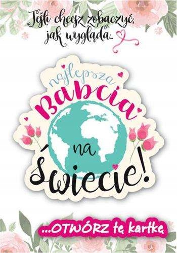 

Karnet Kartka Dzień Babci DK-649