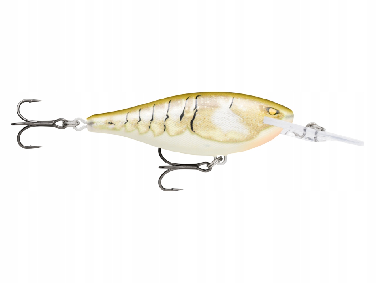 Wobler Rapala Shad Rap Elite 5,5cm/7g F Plated Bone Craw (SRE55 Pdbc)