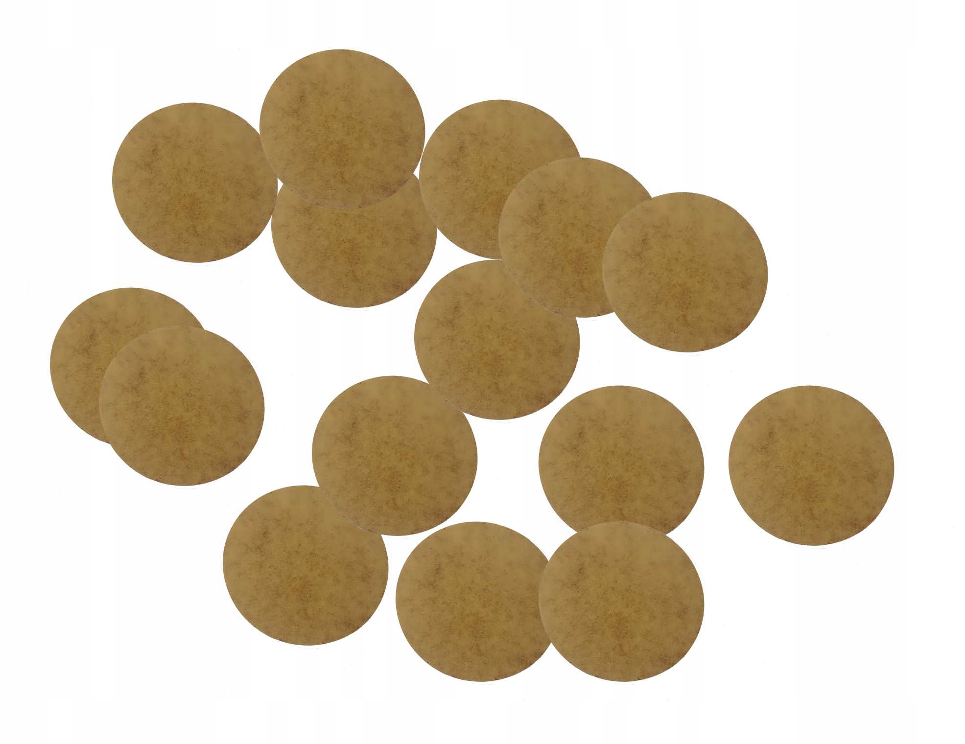 Podstawka okrągła 50 mm bases MDF/HDF 15 szt.