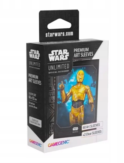 Gamegenic Sw:u A Lawless Time Premium Art Sleeves C-3PO