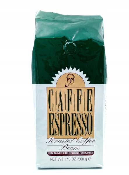 Levně Káva Zrnková turecká Mehmet Efendi Espresso Caffe 500 g