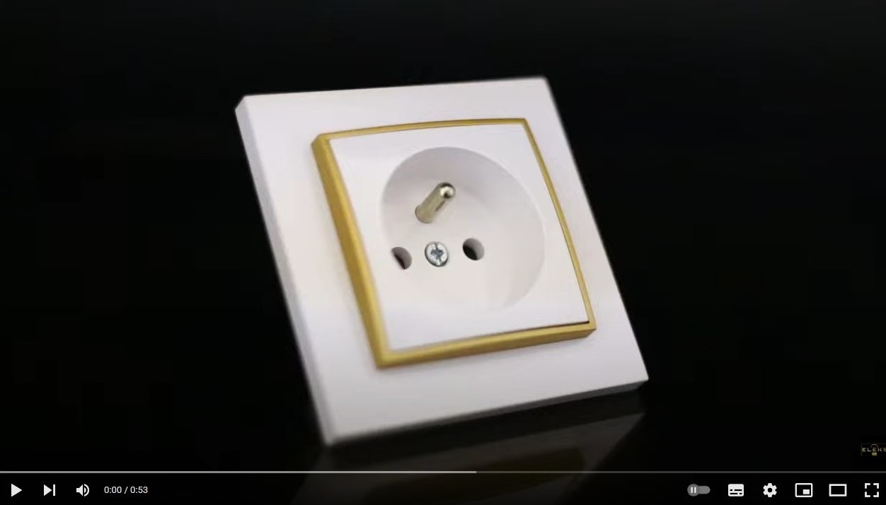 WŁĄCZNIK ŚWIATŁA DWA PODWÓJNE 00/29 Kolor biały