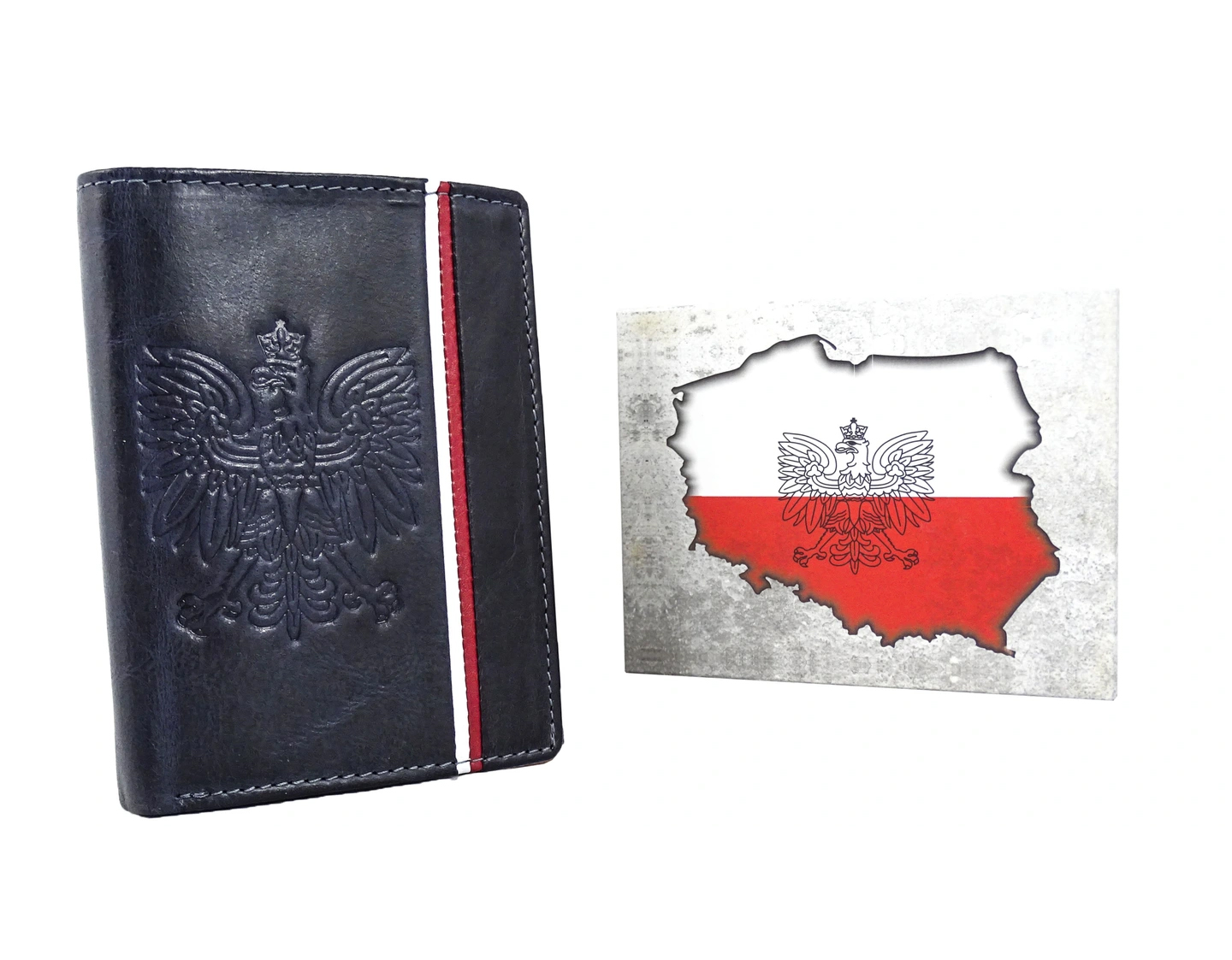 

Portfel Wojskowy Military Skórzany Męski z Orłem