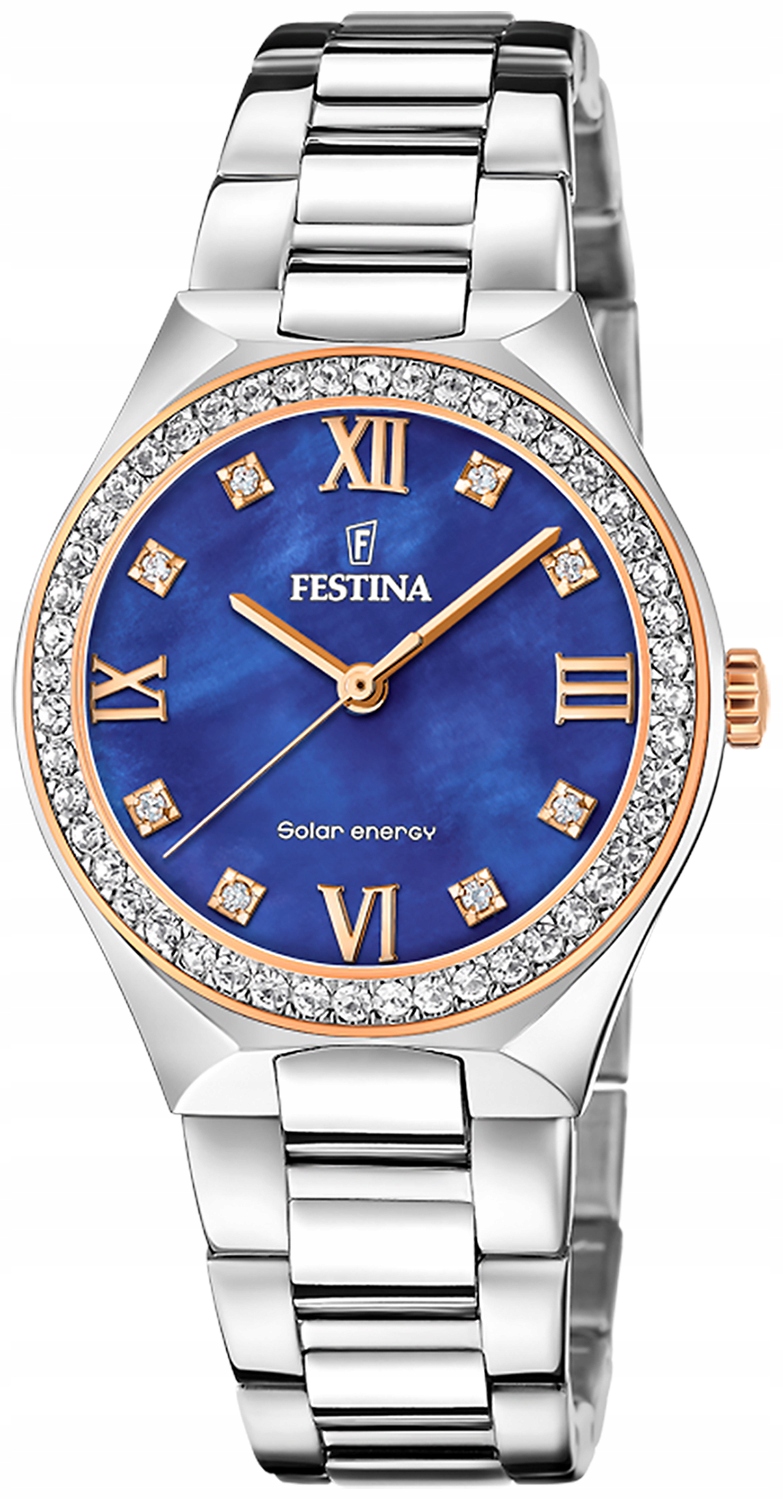 Dámské hodinky Festina F20658-2, Zirkony stříbro