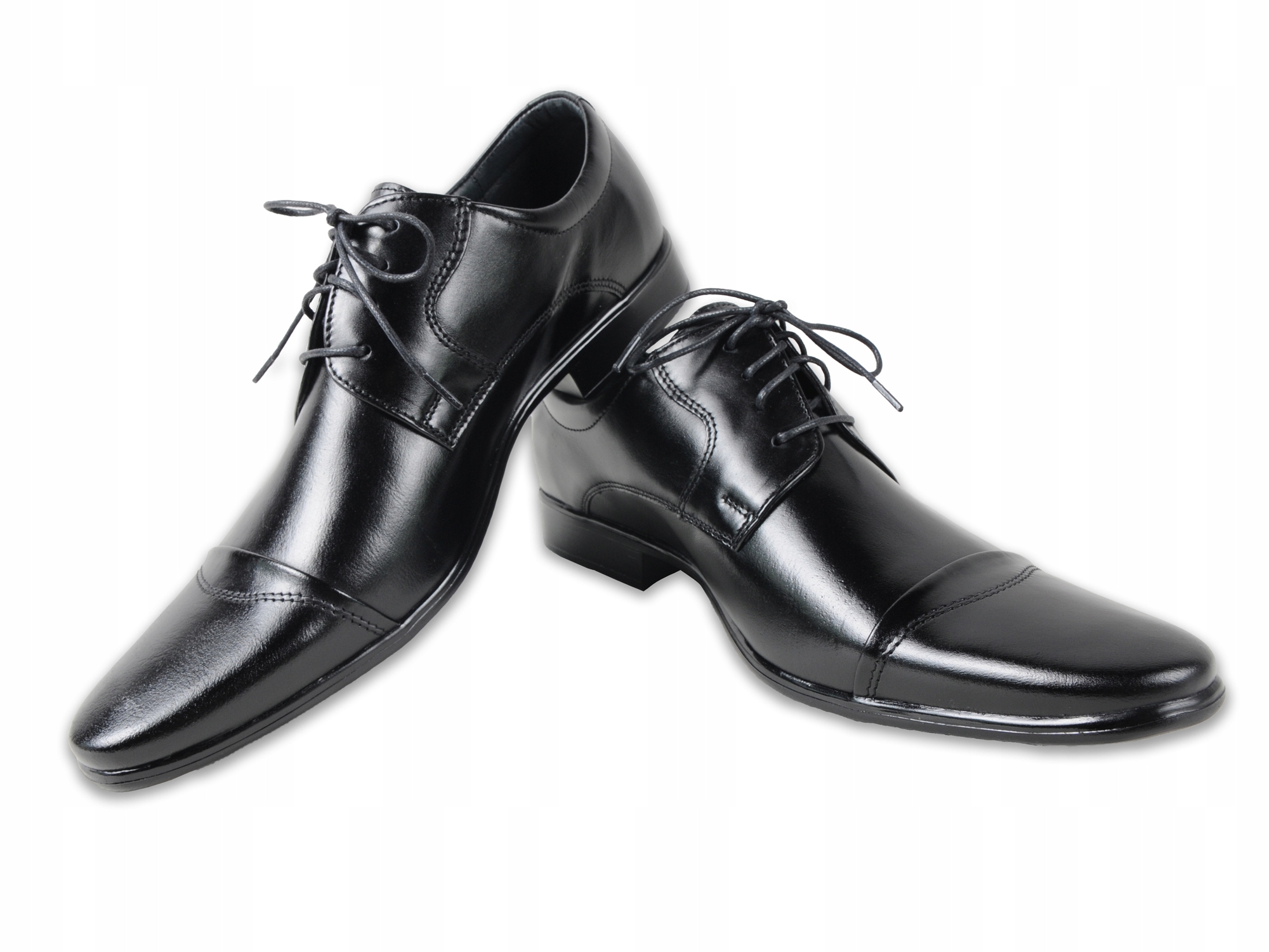 skórzane buty wizytowe 1432 Marka nr 38