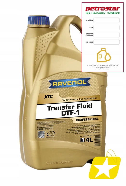 Ravenol Transfer Fluid DTF-1 4 L