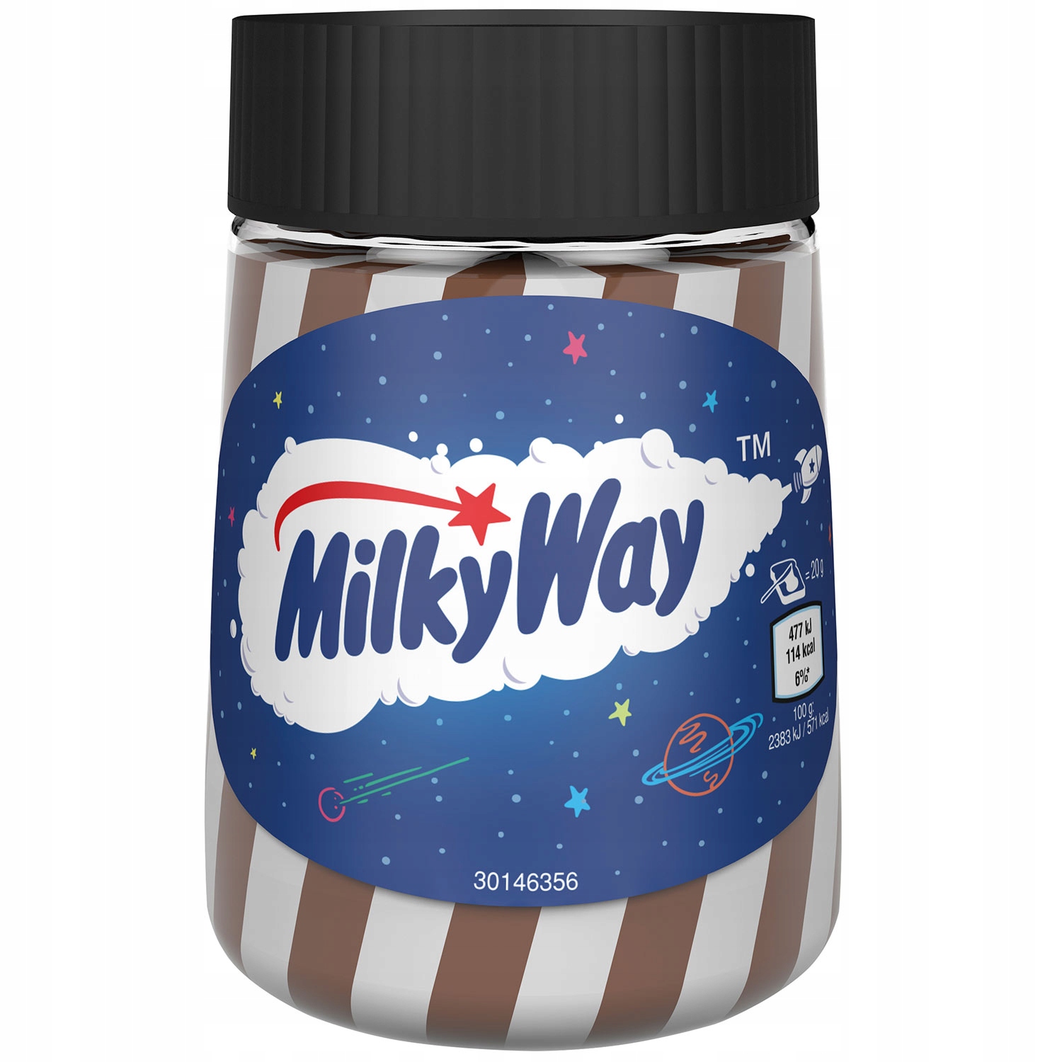Levně Krém Milky Way mléčně-kakaový na mazání 350 g X8ks