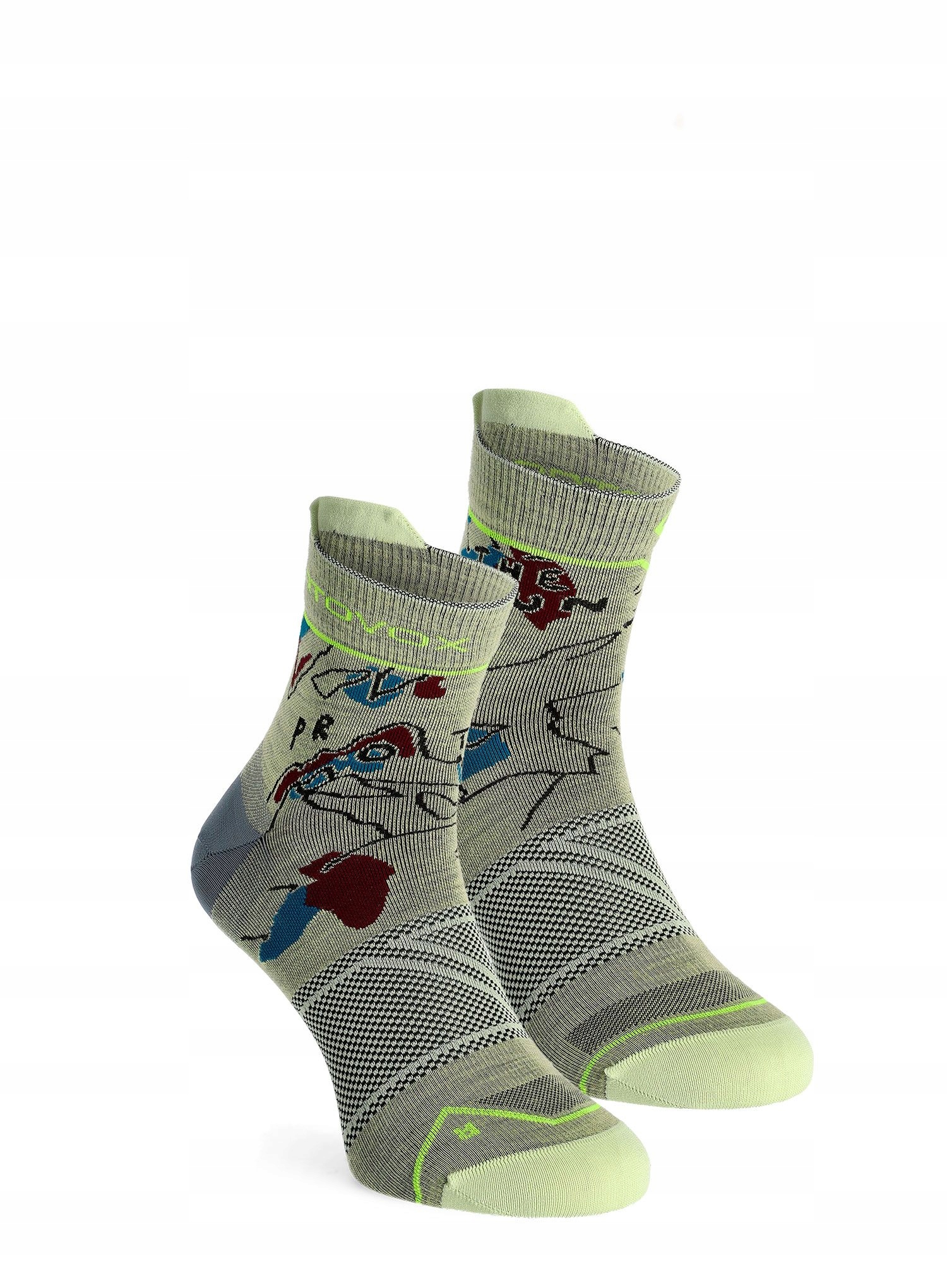 Skarpety trekkingowe Ortovox Alpine Light Quarter Socks wabisabi 39-41